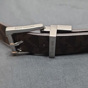 Michael Kors Reversible Belt MK Logo Black Or Brown 35.5 Inch